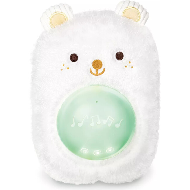 Hape: My Music Pal - Huggy Bobo - White Plush Bear Animal Sound Machine