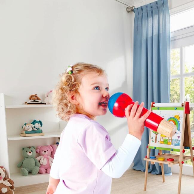 Hape: Mighty Echo Microphone - Red & Blue - Musical - 2