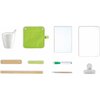Hape: Portable Bamboo Easel - 14pc, Green & White - Arts & Crafts - 4