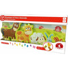 Hape: Numbers & Farm Animals Puzzle - 10pc, Wooden Toy - Developmental Toys - 3