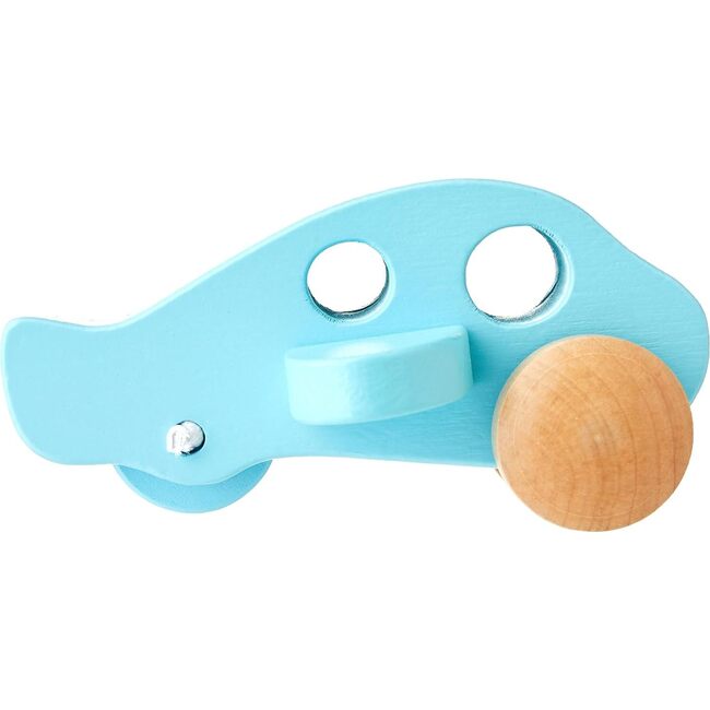 Hape: Little Plane - Blue - Wooden Toy Vehicle Airplane