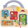 Hape: Lock & Learn Playboard - Moving Parts Toy - Play Kits - 1 - thumbnail