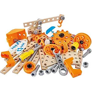 Hape: Junior Inventor: Deluxe Experiment Kit  - 57pc - Play Kits - 1