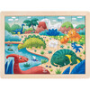 Hape: Dino Puzzle - 24pc, Double-Sided Coloring Puzzle - Puzzles - 1 - thumbnail