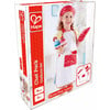 Hape: Chef Pack - 5pc Outfit Set, Red & White - Play Kitchens - 3