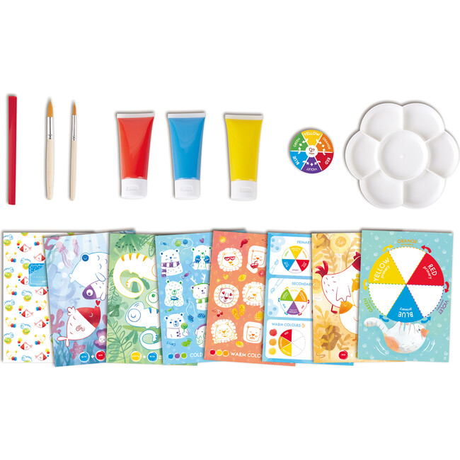 Hape: Color Mix Painting - 24pcs, Activity Art Kit