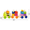 Hape: Fantasia Blocks Train - Wooden Sorting & Stacking Toy - Blocks - 3