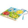 Hape: Best Bugs Magnetic Maze - Wooden Magnetic Wand Bead Maze - Play Kits - 2