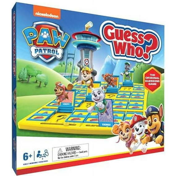 GUESS WHO?: PAW Patrol - Collectible Guessing Board Game