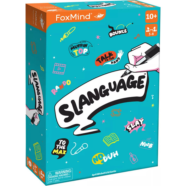 FoxMind: Slanguage - Word Card Game, 6 Categories