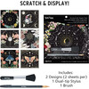 Brea Reese: Scratch Art Paper Pad - Whimsical Celestial - 12 Designs - Arts & Crafts - 2