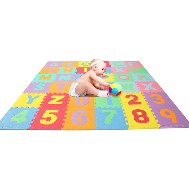 Easy Playhouse Soft Foam Floor Puzzle Tiles for Children