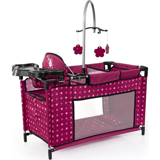 Bayer Design Dolls: Multi Bed - Hot Pink, Dots, Fairy