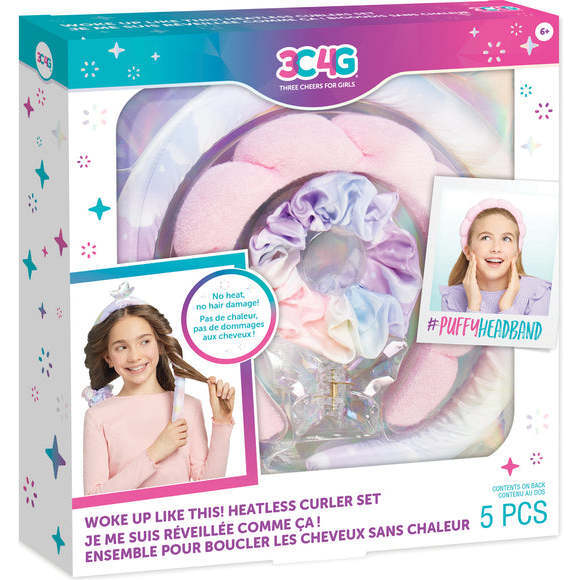 3C4G: Woke Up Like This! Heatless Curler Accessory Set - 5pc - Arts & Crafts - 1