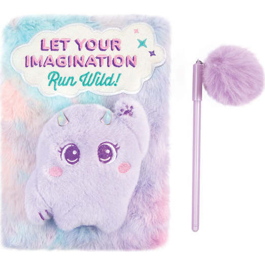 3C4G: Imagination Land Wild Style Plush Journal & Pen - Arts & Crafts - 2