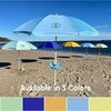 Anchor Works: Classic Beach Umbrella & AnchorONE Kit – Sky Blue - Umbrellas - 4