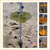 Anchor Works: Classic Beach Umbrella & AnchorONE Kit – Mellow Yellow - Umbrellas - 2