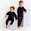 Velour Henley Set, Black - Mixed Apparel Set - 3