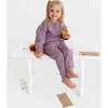 Henley Sweatsuit, Lavendar - Mixed Apparel Set - 2