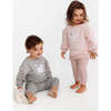 Bunny Sherpa Set, Grey - Mixed Apparel Set - 4