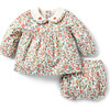 The Pumpkin Collar Floral Baby Set - Dresses - 1 - thumbnail