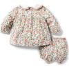 The Pumpkin Collar Floral Baby Set - Dresses - 2