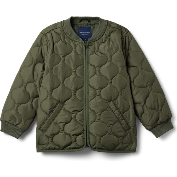The Quilted Bomber Jacket - Janie and Jack Outerwear