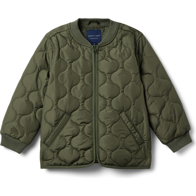 The Quilted Bomber Jacket