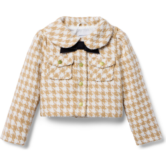 The Houndstooth Bow Jacket