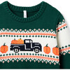 Pumpkin Fair Isle Sweater - Sweaters - 3