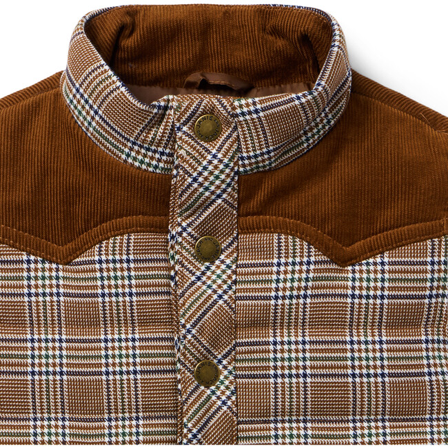 The Western Plaid Vest - Vests - 2