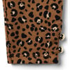 Leopard Button Cuff Ponte Pant - Pants - 3