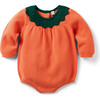 Baby Pumpkin Romper - Rompers - 1 - thumbnail