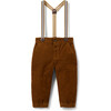 Baby Corduroy Suspender Pant - Overalls - 1 - thumbnail