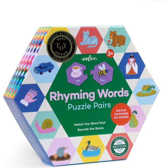 Rhyming Words Puzzle Pairs