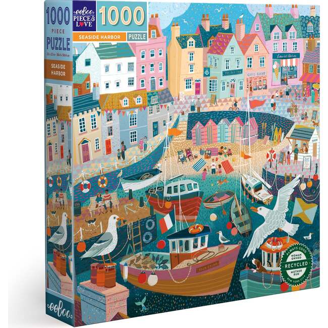 Seaside Harbor 1,000pc Puzzle