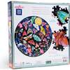 Moths 500pc Round Puzzle - Puzzles - 2
