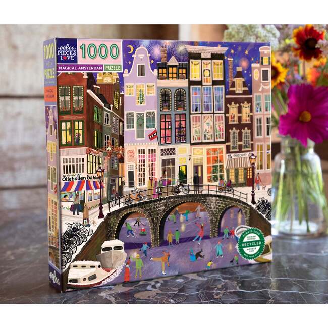 Magical Amsterdam 1,000pc Puzzle - Puzzles - 4