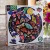 Moths 500pc Round Puzzle - Puzzles - 4
