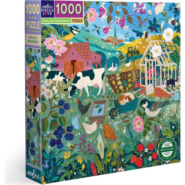 English Hedgerow 1,000pc Puzzle