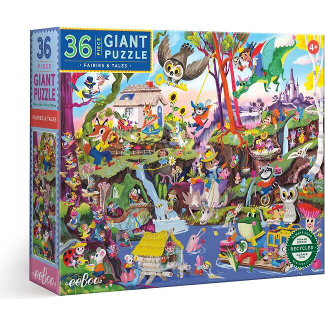 Fairies & Tales 36pc Giant Puzzle