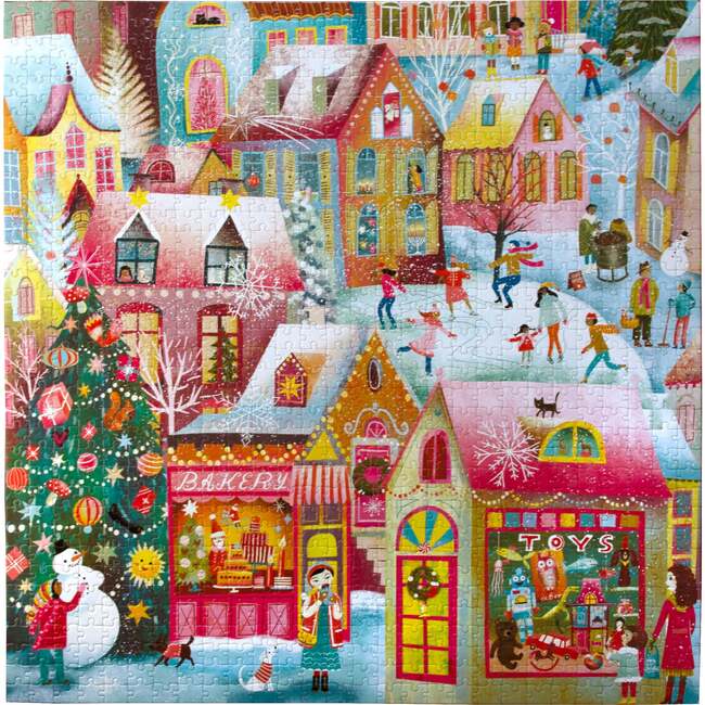 Holiday Village 1,000pc Puzzle - Puzzles - 2