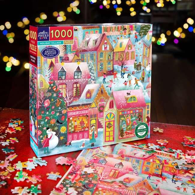 Holiday Village 1,000pc Puzzle - Puzzles - 3