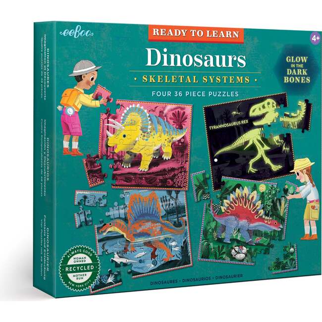 Dinosaur Skeletal Systems 36pc Puzzle Set