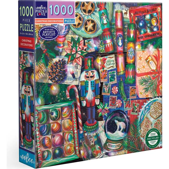 Christman Decorations 1,000pc Puzzle