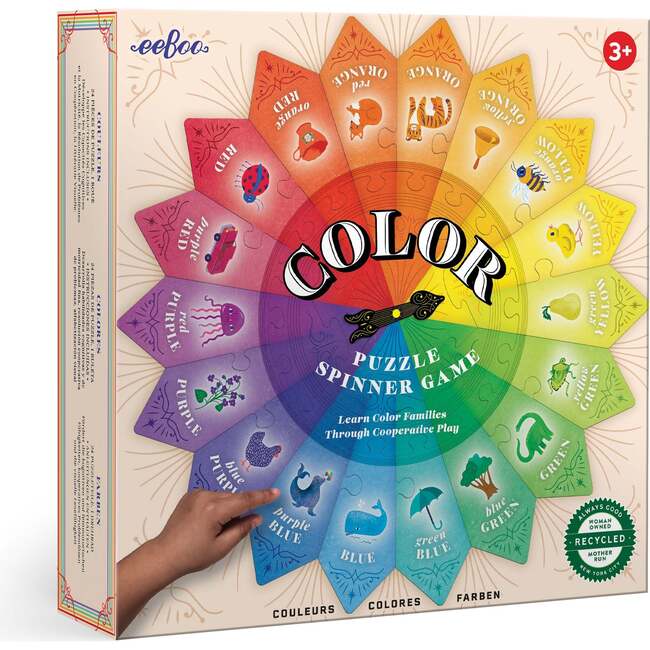 Color Puzzle Spinner Game