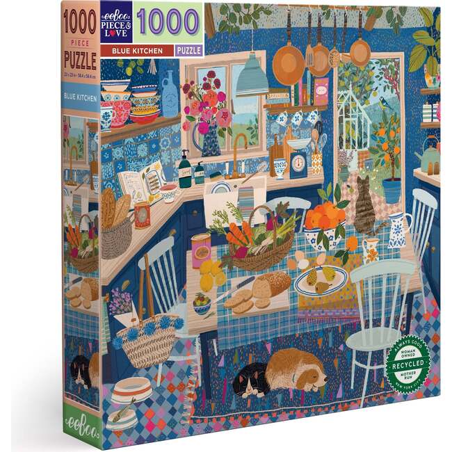 Blue Kitchen 1,000pc Puzzle