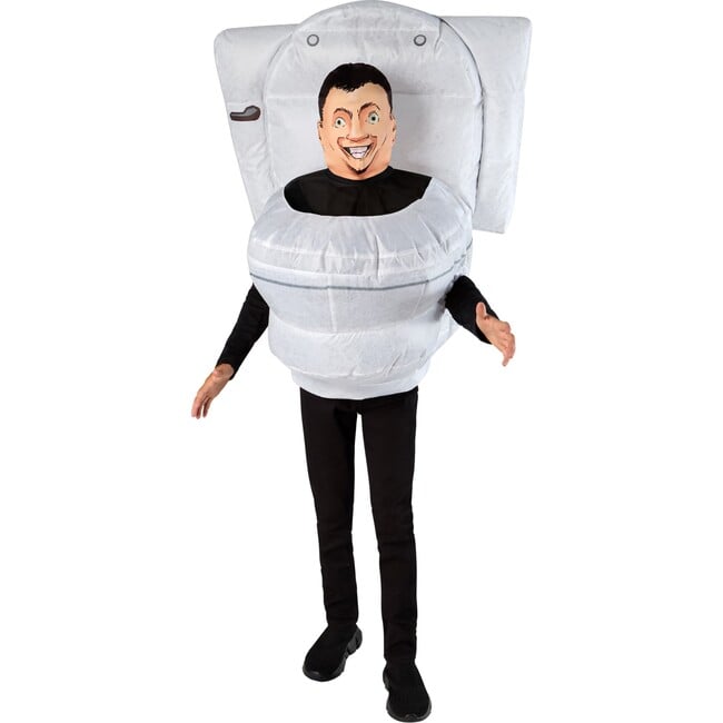 Skibidi Toilet Inflatable Kids Costume 1001917