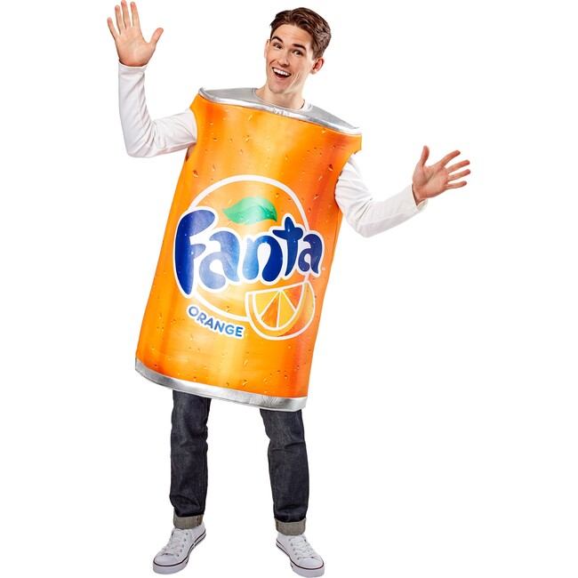 Orange Fanta Can Adult Costume 1001137