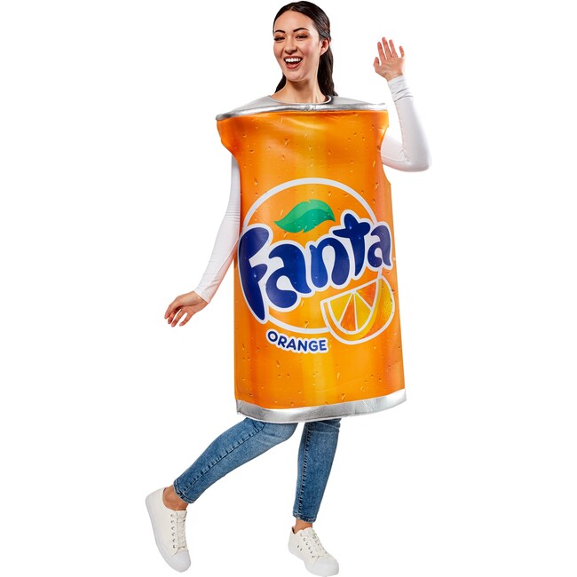 Orange Fanta Can Adult Costume 1001137 - Costumes - 2